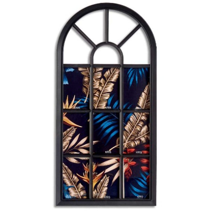 Държатели за стена Gift Decor KF2079-B KF2079-B Черен Cтъкло Пластмаса Прозорец (6 броя)