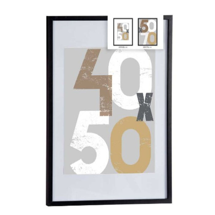 Държатели за стена Gift Decor 668826-BLACK 668826-BLACK Черен полистирен Пластмаса Дървен MDF 50 x 70 cm (6 броя)