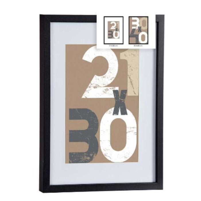 Държатели за стена Gift Decor 668826-BLACK 668826-BLACK Черен Cтъкло Дървен MDF 30 x 40 cm (6 броя)