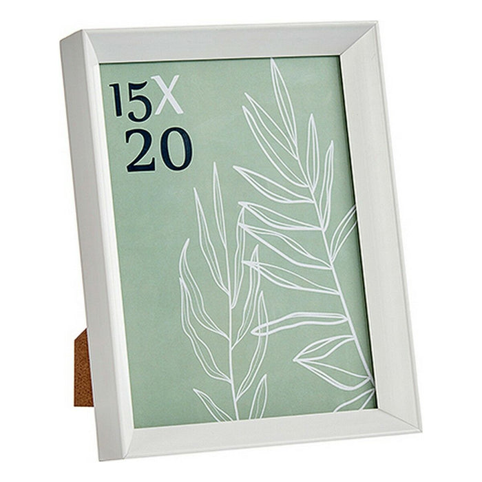 Рамка за снимки Gift Decor WPC0235MG-3-WH WPC0235MG-3-WH Бял Cтъкло Пластмаса (6 броя)