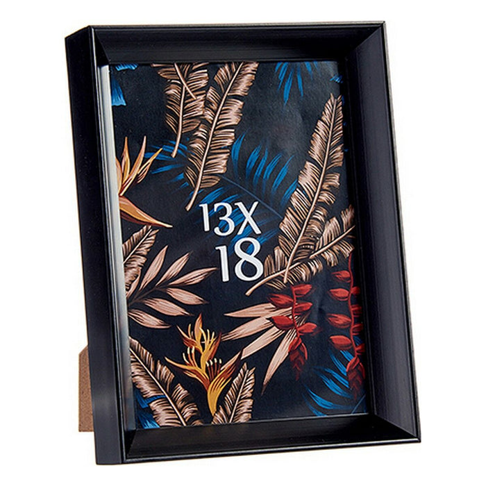 Рамка за снимки Gift Decor WPC0235MS-2-BL WPC0235MS-2-BL Черен Cтъкло Пластмаса (6 броя)