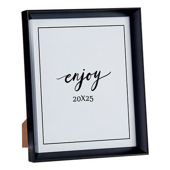 Рамка за снимки Gift Decor WPC0235MS-4-BL WPC0235MS-4-BL Черен Cтъкло Пластмаса (6 броя)