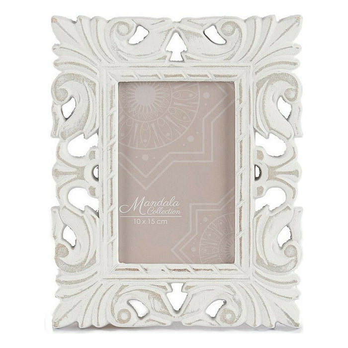 Рамка за снимки Gift Decor LH520931 LH520931 Бял Дървен MDF Евкалиптово дърво (6 броя)