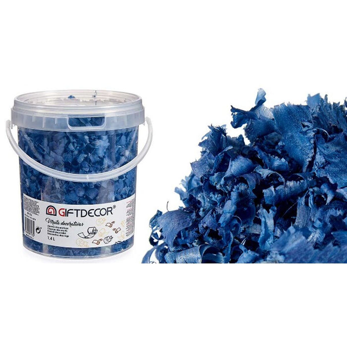 Декоративен Чип Gift Decor VIRUTA-AZUL OSC VIRUTA-AZUL OSC Тъмно синьо 1,4 L (6 броя)