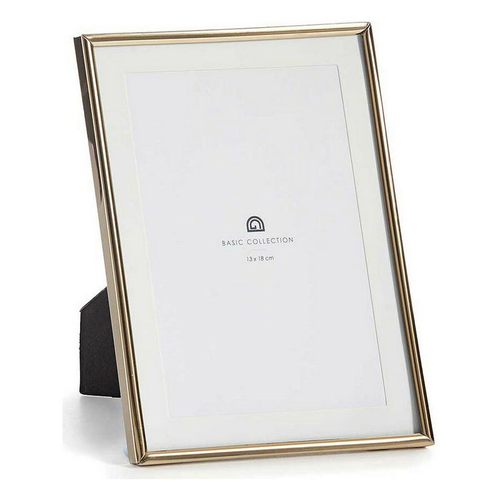 Рамка за снимки Gift Decor MS61001-MAT GOLD MS61001-MAT GOLD Златен Кристал Стомана (12 броя)