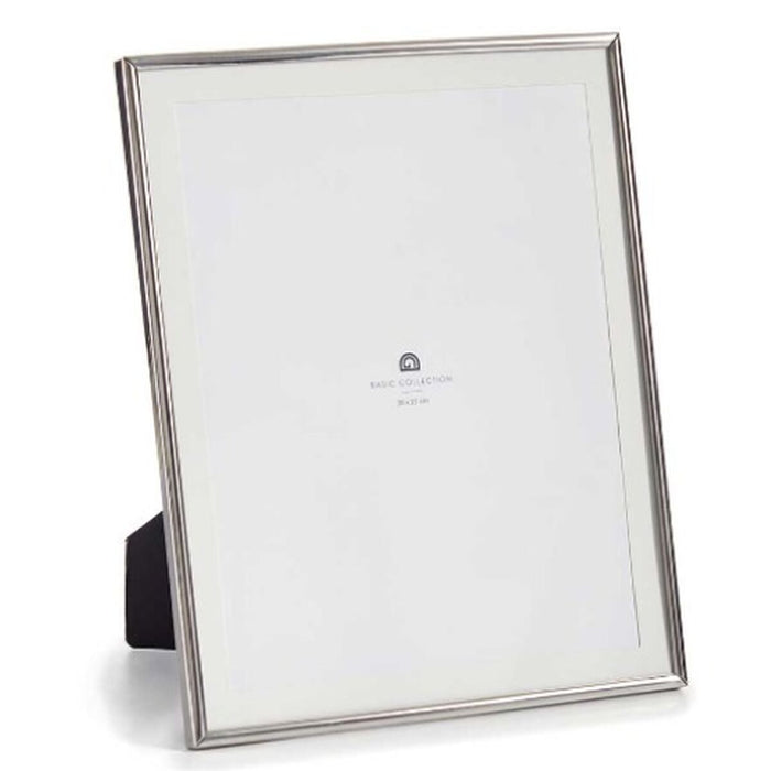 Рамка за снимки Gift Decor MS61001-MAT SILVER MS61001-MAT SILVER Сребрист Кристал Стомана (12 броя)
