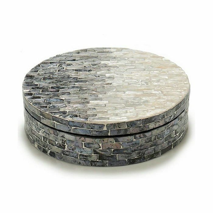Декоративна кутия Gift Decor TLC-82014 TLC-82014 Бял Черен Сребрист Сребро Седеф ПДЧ (4 броя)