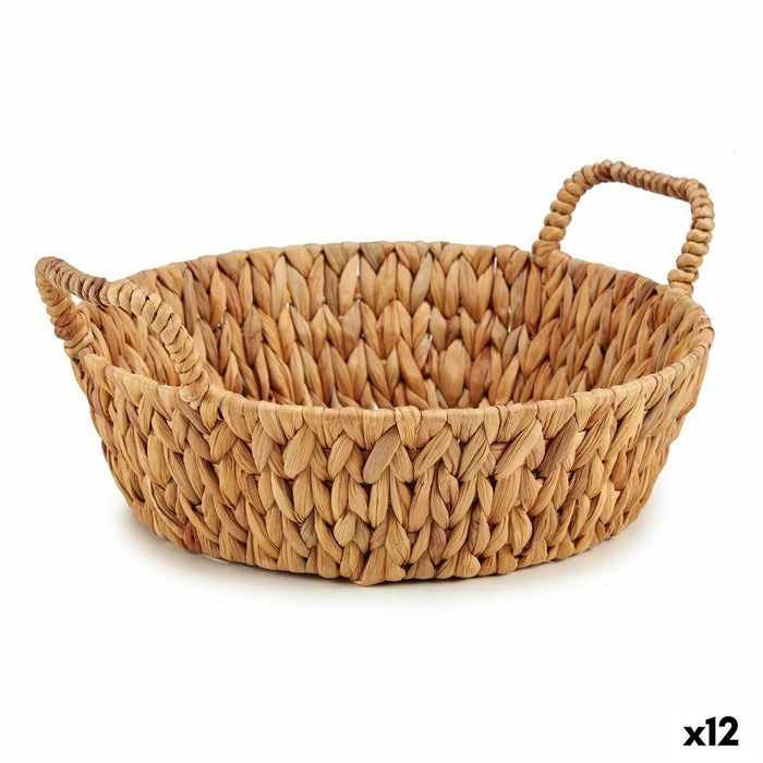 Украса за център на маса Gift Decor SF19025 SF19025 Кафяв Метал Естествен Воден хиацинт 39,5 x 16,5 x 35 cm (12 броя)
