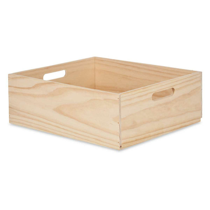 Декоративна кутия Gift Decor CXMFXL CXMFXL Естествен Бор бор (4 броя)