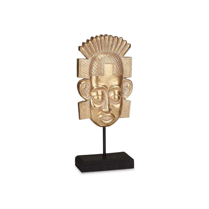 Декоративна фигурка Gift Decor QS98725 QS98725 Златен Индианец 17,5 x 36 x 10,5 cm (4 броя)