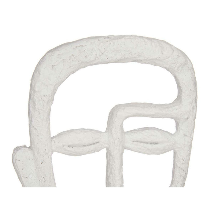 Декоративна фигурка Gift Decor YZ211912 YZ211912 Бял Лице 19,5 x 38 x 10,5 cm (4 броя)