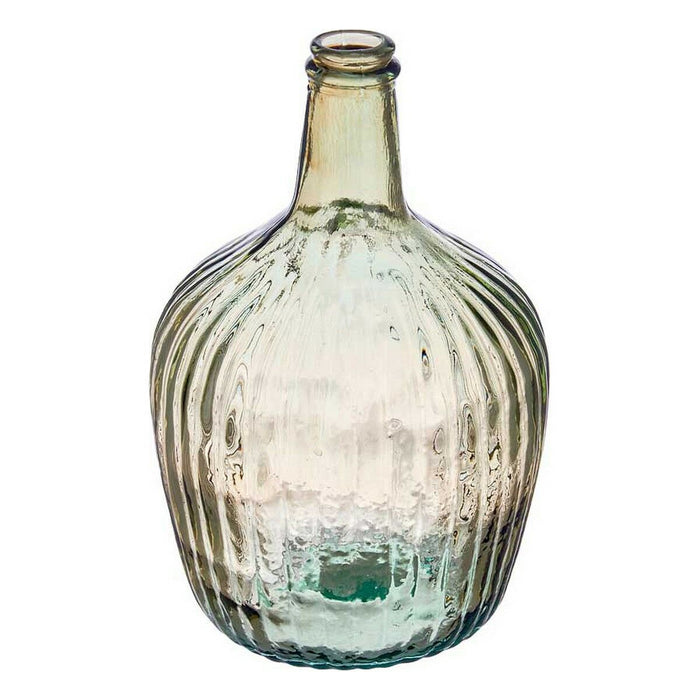 Декоративна бутилка Gift Decor 2255/04R-CH 2255/04R-CH Прозрачен Champagne Райета 4 L 17 x 29 x 17 cm Декорация (4 броя)