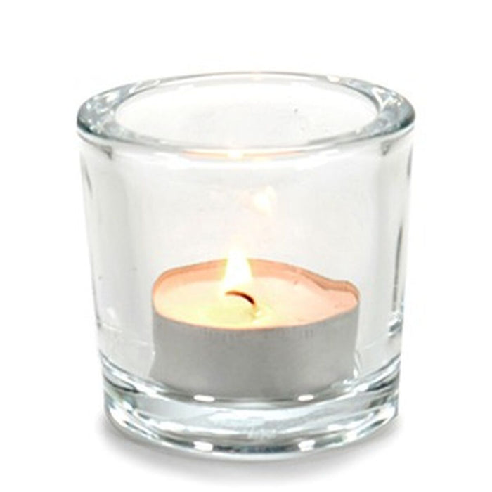 Поставка за свещ Gift Decor CH00667 CH00667 Прозрачен Cтъкло 6,5 x 6 x 6,5 cm (12 броя)