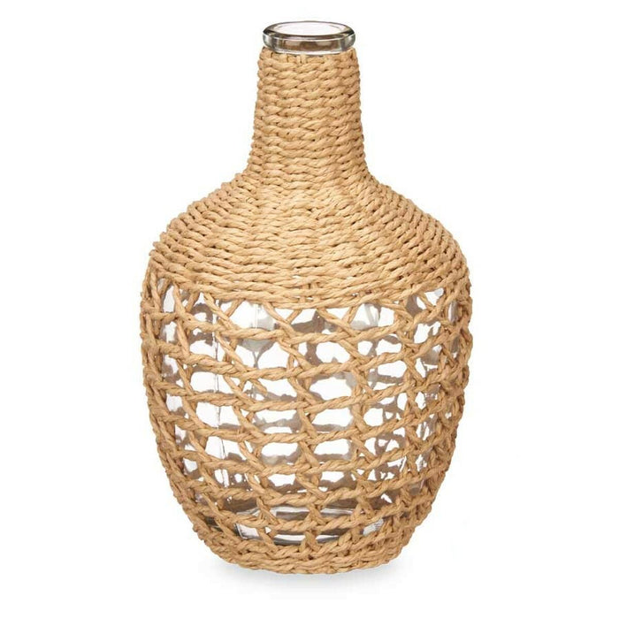 Декоративна гарафа Gift Decor TS23938-B TS23938-B Кафяв Прозрачен Дървен Кристал 17 x 31 x 17 cm 20 x 31 x 20 cm 5,5 x 30 x 5,5