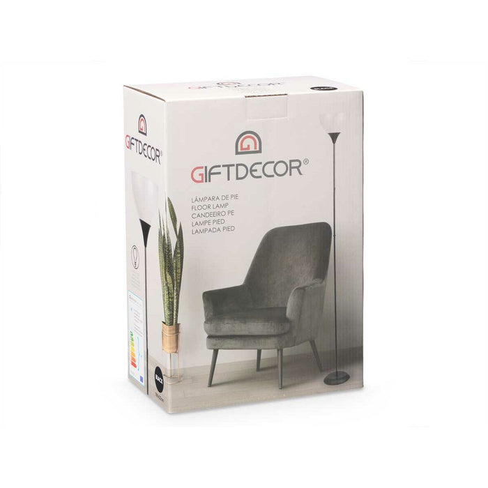 Лампион Gift Decor CE13581-3(132) CE13581-3(132) Бял Черен 60 W 220-240 V 22 x 185 x 22 cm (2 броя)