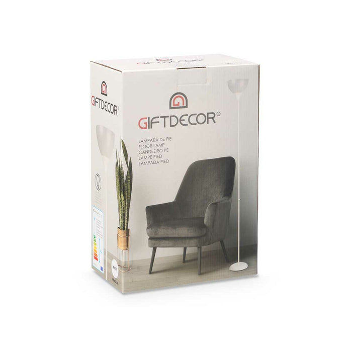Лампион Gift Decor CE13581-3(133) CE13581-3(133) Бял 60 W 220-240 V 22 x 185 x 22 cm (2 броя)