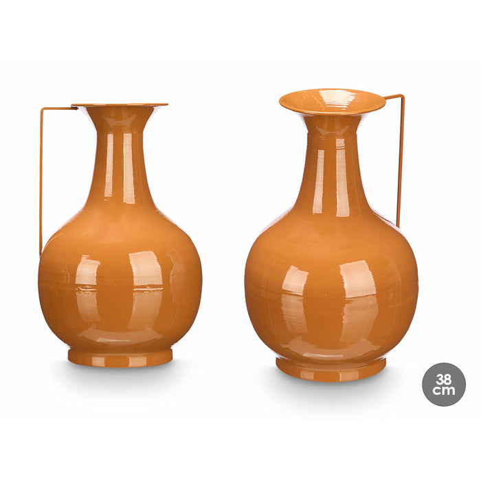 Ваза Gift Decor Покривна черепица Желязо Pall 24 x 38,5 x 14,8 cm (4 броя)