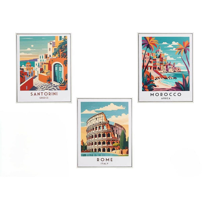 Пластно Gift Decor Град 40 x 3 x 50 cm (6 броя)