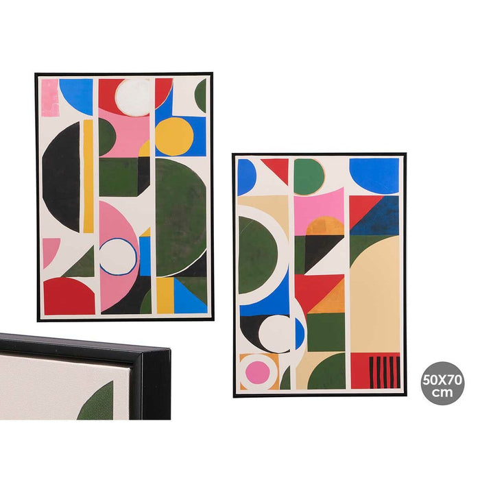Пластно Gift Decor Абстрактен 50 x 3 x 70 cm (4 броя)
