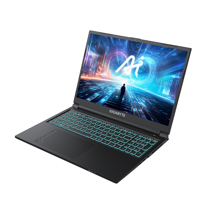 Лаптоп GIGABYTE G6 MF-H2EE894KD -16" FHD 165Hz, Intel Core i7-13620H, 16GB DDR5, 1TB SSD Gen4, nVIdia RTX 4050 6GB GDDR6, Free DOS