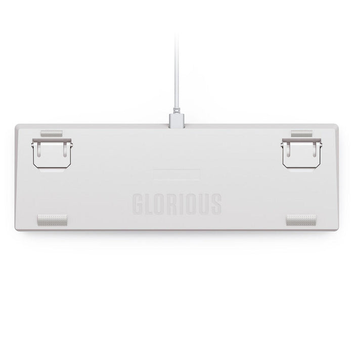 Геймърска механична клавиатура Glorious GMMK 2 White Compact- Fox Switches US-Layout