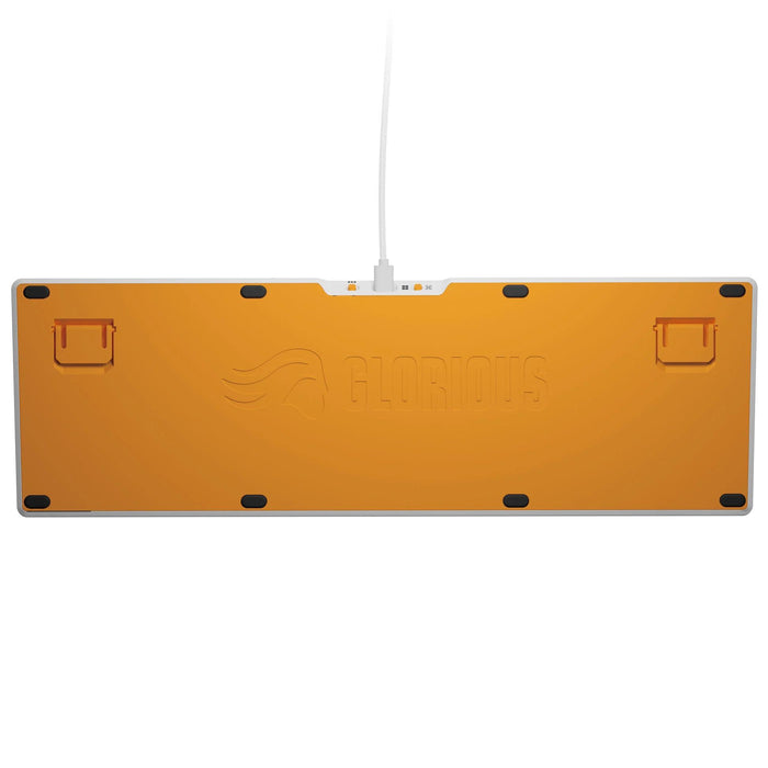 Геймърска механична клавиатура Glorious GMMK 3 100% White - Fox Linear Switches