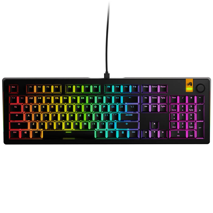 Геймърска механична клавиатура Glorious GMMK 3 HE 100% Black - Fox HE Switches
