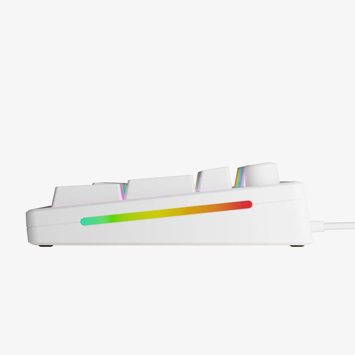 Геймърска механична клавиатура Glorious GMMK 3 100% White - Fox Linear Switches