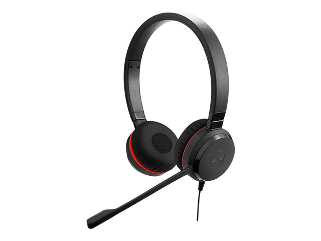 JABRA Evolve 30 II HS Стерео слушалки пълен размер резервни жични 3,5 mm жак