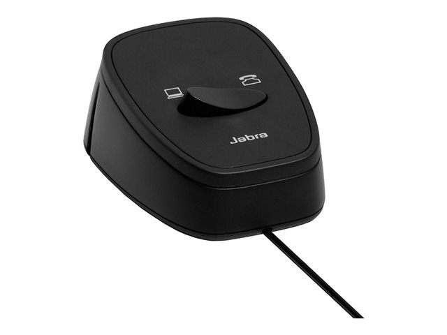 JABRA Link 180 Превключвайте безпроблемно между бюро и софтфон Plug Play решение за жични слушалки Jabra
