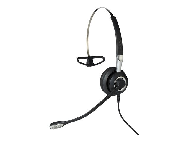 JABRA BIZ 2400 Mono СЛЕДВАЩО ПОКОЛЕНИЕ 3-в-1 широколентов тип 82 E-STD шумопотискаща широколентова слушалка QD микрофонна стойка