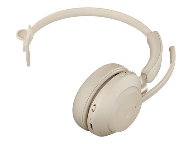 JABRA Evolve2 65 Link380a UC Mono Beige