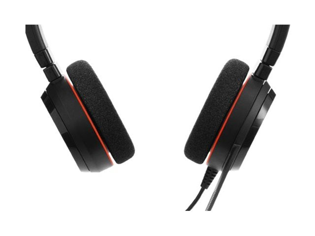 JABRA Evolve 20 MS стерео слушалки на ухото с кабел USB-C шумоизолация
