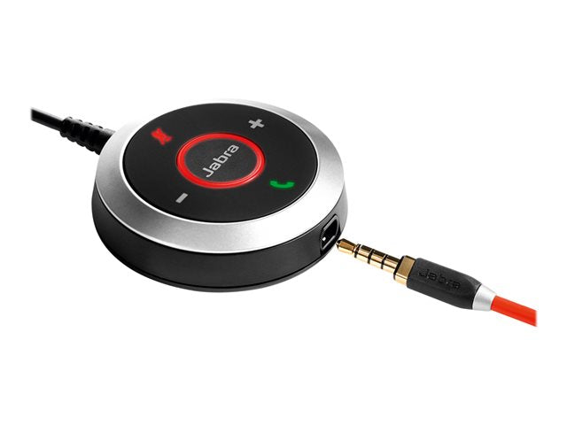 JABRA EVOLVE 40 UC Mono USB лента за глава Шумоподтискащ USB конектор с бутон за заглушаване и контрол на звука на кабела
