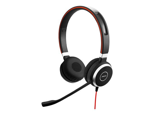 JABRA Evolve 40 MS стерео слушалки за ухо с кабел USB-C