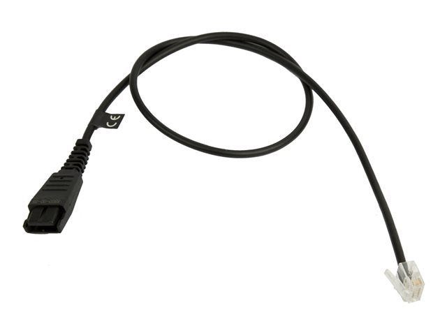 JABRA QD кабел към RJ45 прав 0,5 метра за Agfeo ST40
