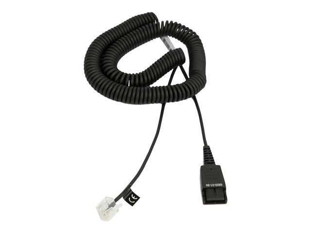 JABRA QD кабел към специален щепсел RJ45 навит 0,5-2 метра за Siemens Open Stage