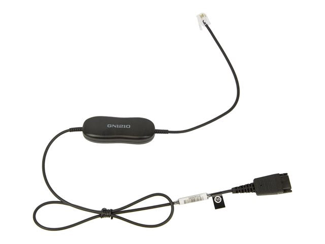 JABRA GN 1210 кабел 0,8 м прав QD към RJ9