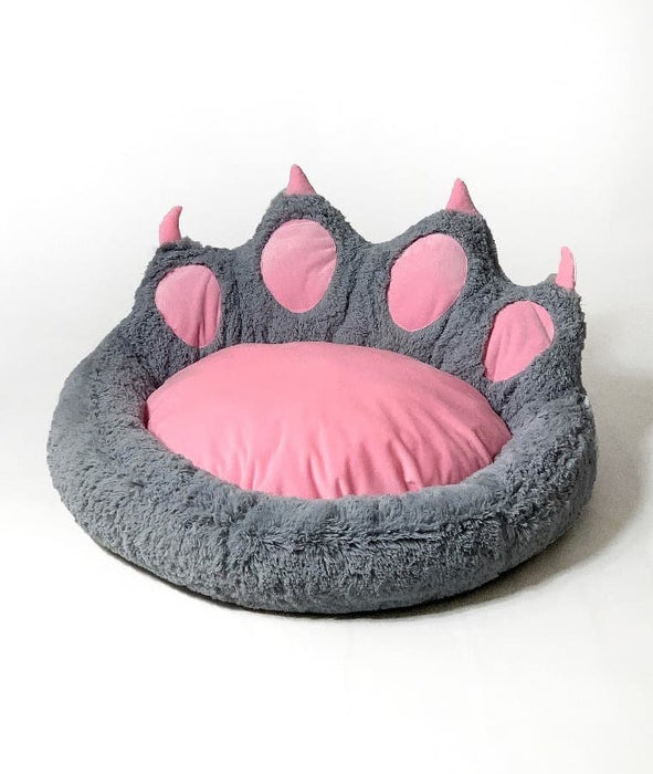 GO GIFT Легло за куче и котка - сиво - 75x75 см