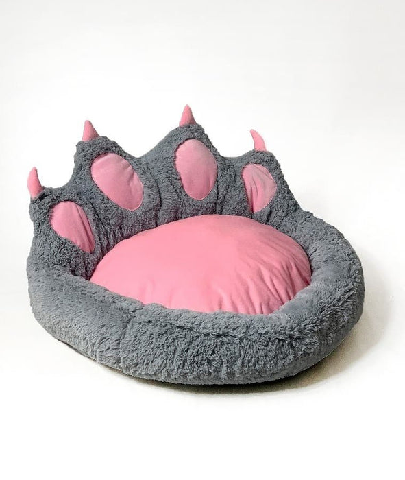 GO GIFT Легло за куче и котка - сиво - 75x75 см