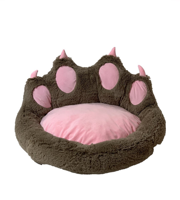 GO GIFT Легло за куче и котка - кафяво - 75x75 см