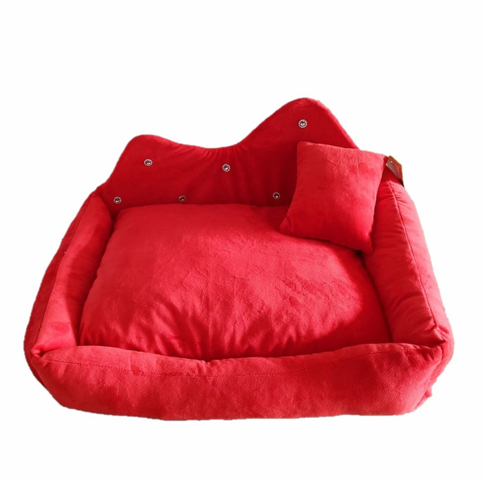 GO GIFT Prince red XXL - легло за домашни любимци - 70 x 55 x 12 см