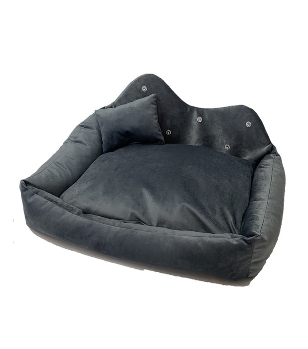 ПОДАРЪК Prince grey XXL - легло за домашни любимци - 70 x 55 x 12 см