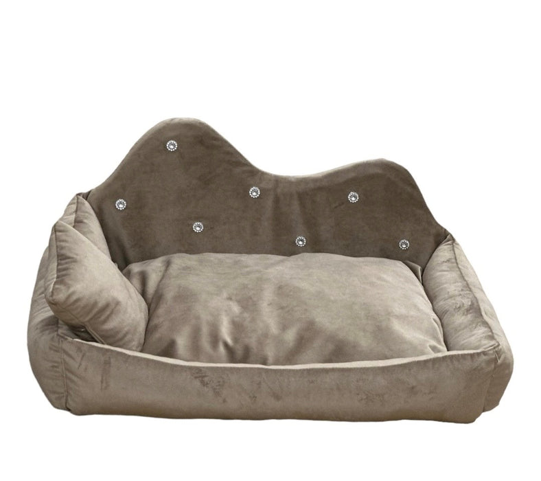 ПОДАРЪК Prince beige XL - легло за домашни любимци - 60 x 45 x 10 см