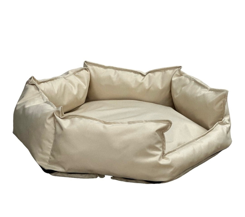 GO GIFT Hexagon beige XL - легло за домашни любимци - 75 x 55 x 15 cm
