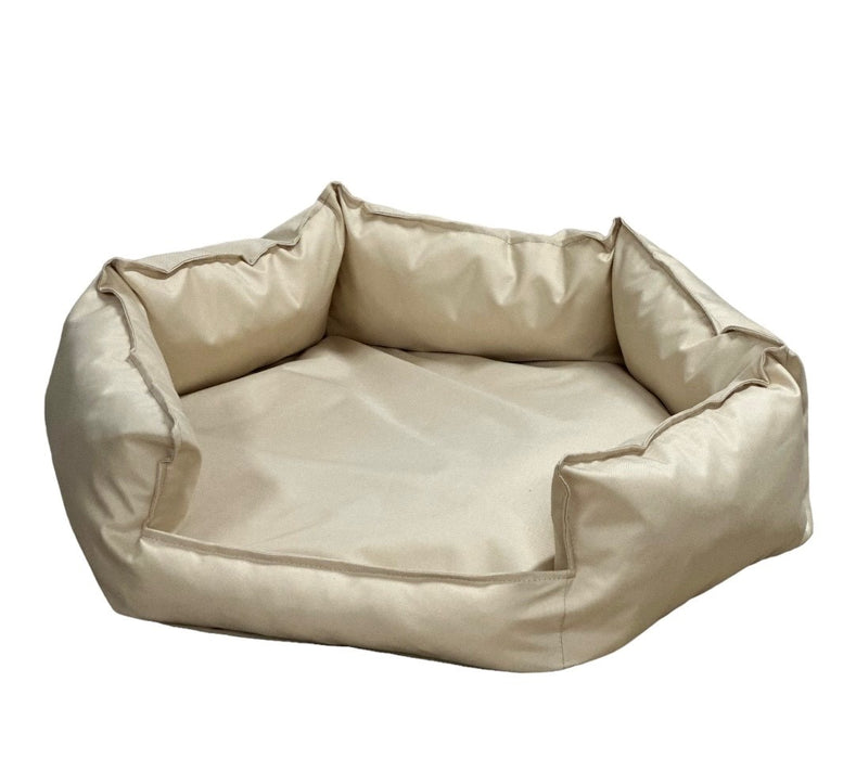 GO GIFT Hexagon beige XL - легло за домашни любимци - 75 x 55 x 15 cm