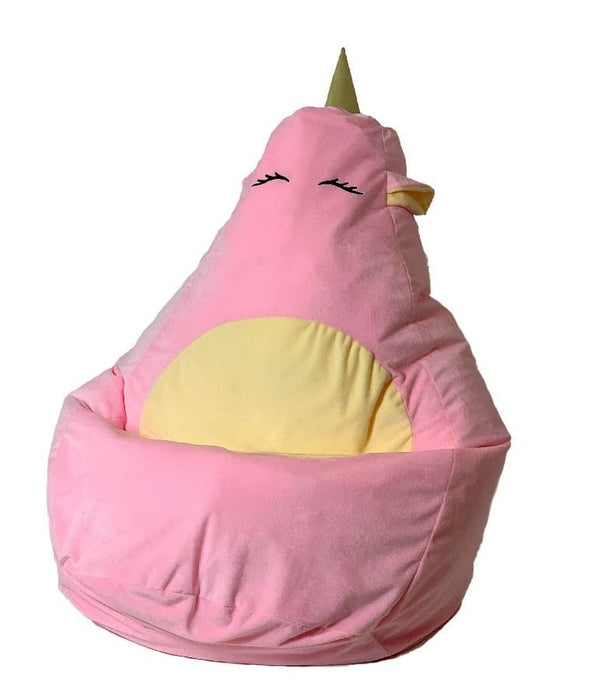 Unicorn розов XXL 140 x 100 см Sako чанта пуф