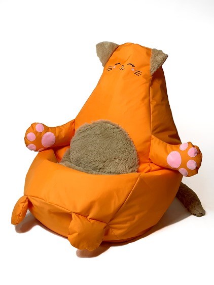Чувал Sako Kitten оранжев XL 130 х 90 см