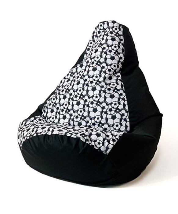 Sako чанта пуф Pear print black-ball XXL 140 x 100 cm
