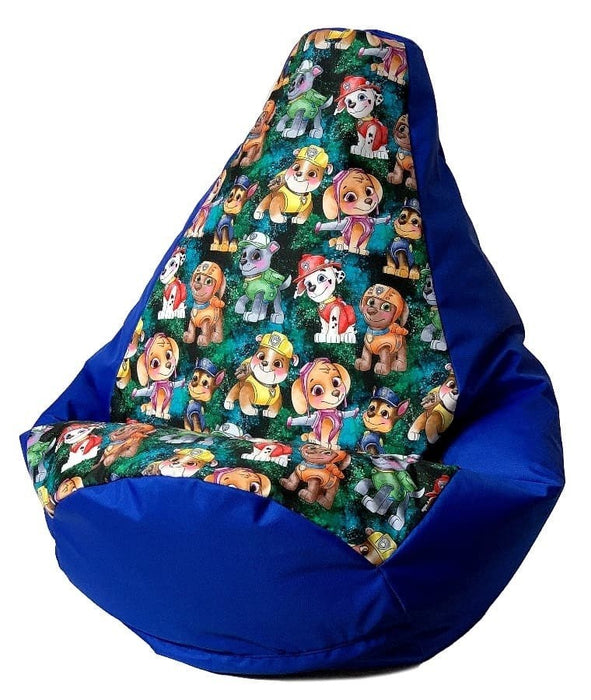 Чанта Sako пуф Pear print метличина-PAW Patrol XXL 140 x 100 cm